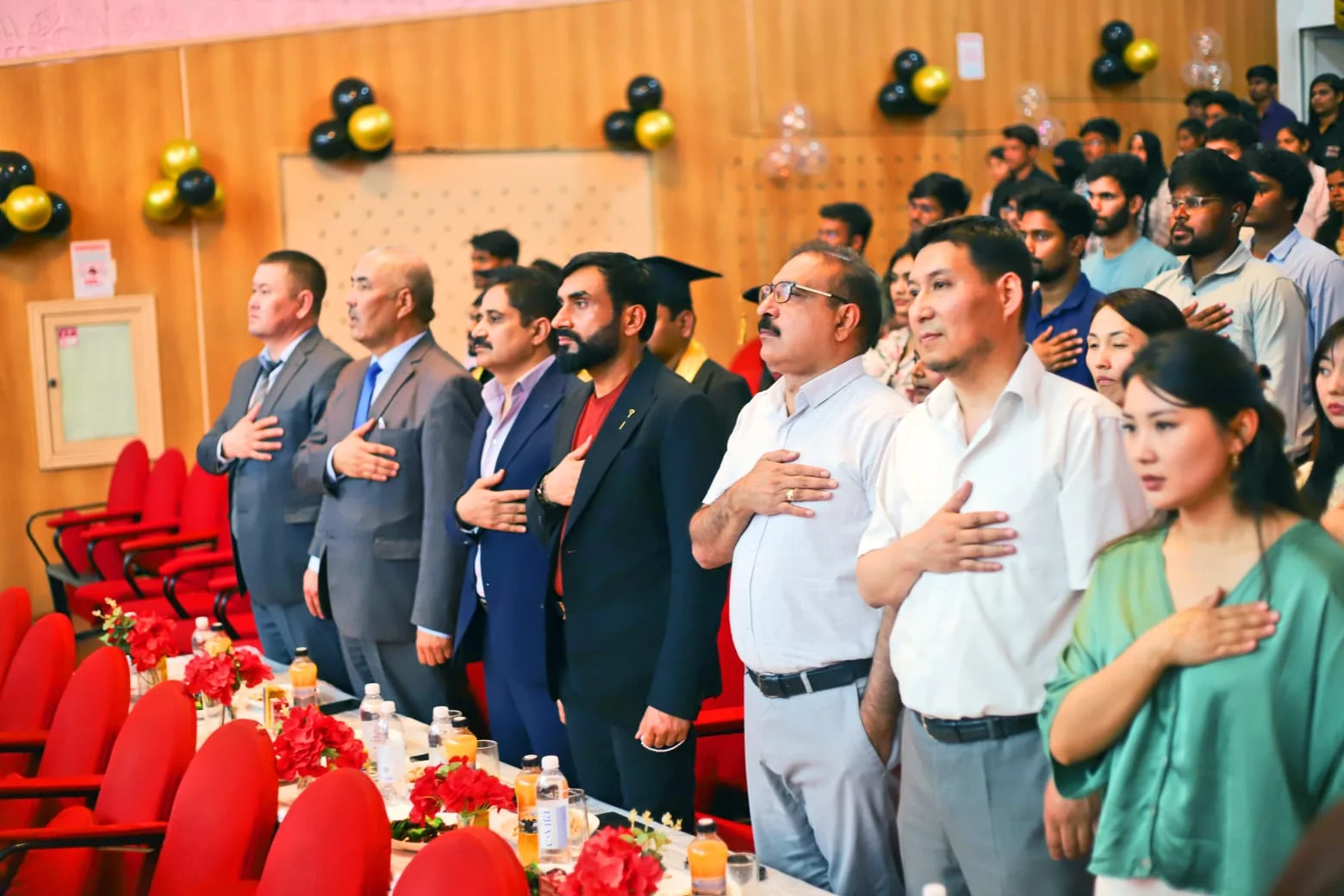 University campus scene